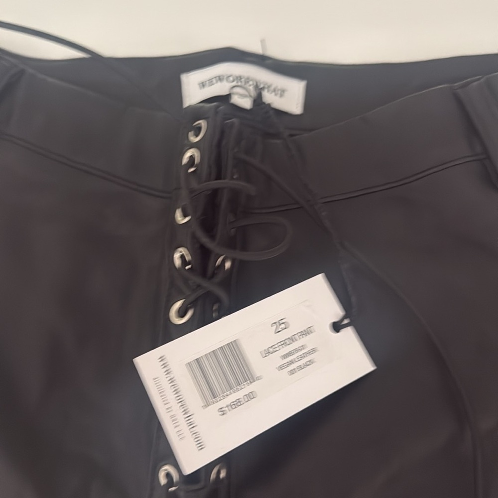 WeWoreWhat Vegan Leather Pant - Picture 2 of 3